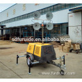 5 kVA, Single Phase 220 VAC, 4x1000W Lamp, Mobile Tower Light (FZMT-1000B)